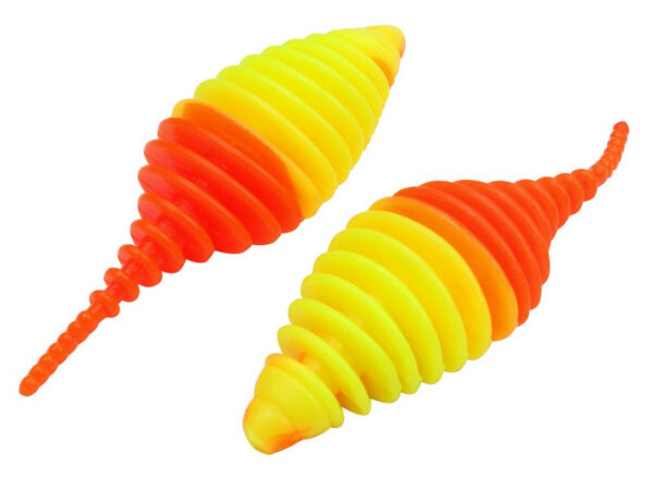 Omura Baits Pongo Junior - Floating-Neon gul/neon orange UV-Hvidløg
