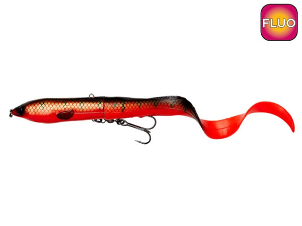 Savage Gear 3D Hard Eel V2-Red N Black