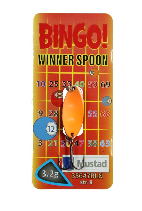SFG Bingo Micro Blink 3,2g Fluo Orange/Sort