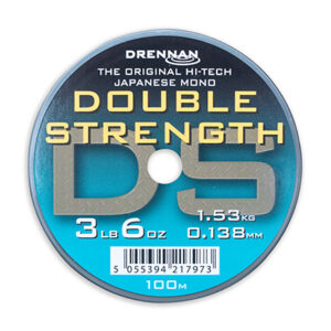 Drennan Forfangsline Double Strength 50 m Drennan Double Strength 2 Lb 0,128mm 1,30kg.