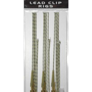 ESP Leadcore Leaders Lead Clip Rigs 1,5m Weedy Green