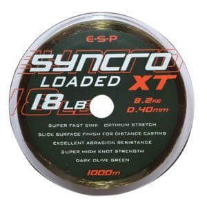 ESP Syncro XT Loaded 1000m Mørk Olivengrøn 0,33 mm