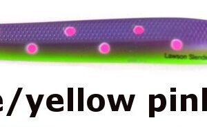 Lawson Slender Kystblink 12g Purple/Yellow pink dot
