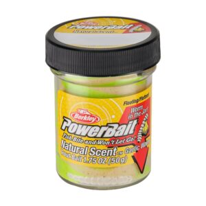 PowerBait Natural Scent Garlic Worm Tequila Lime