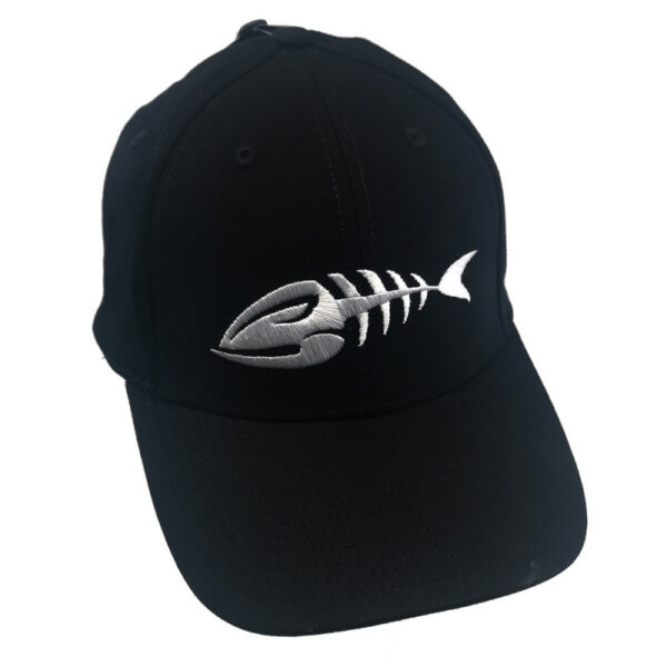 Præsten Fish Logo Flexfit Cap Black L/XL