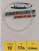 R. T. Energizer tapered leader R. T. Energizer tapered leader 9´ 2lbs 0,127mm 6x