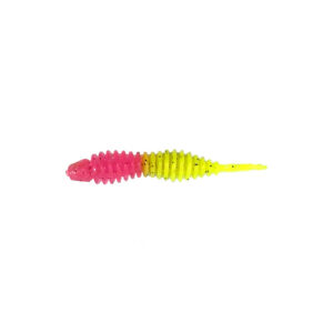 Skull Gear FlexiBait Booby Worm Banan Pink/Yellow