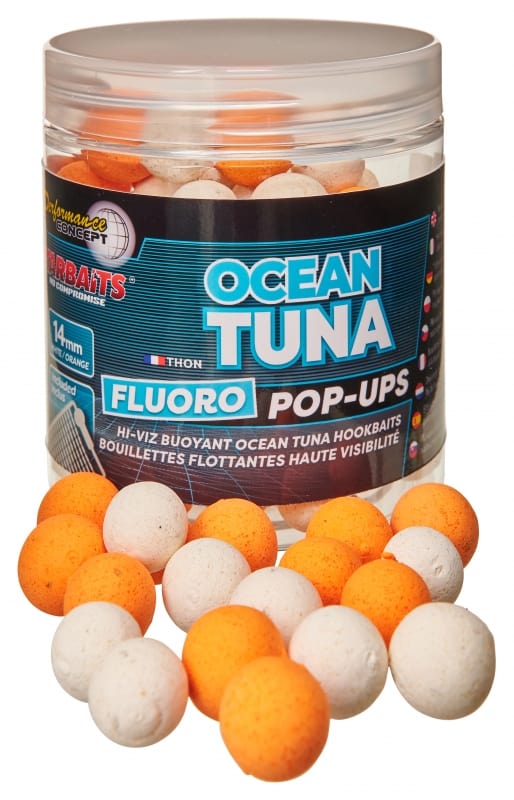 Starbaits Performance Concept Ocean Tuna Fluoro Pop-Ups 14 mm