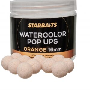 Starbaits Watercolor Pop Ups Orange 12 mm