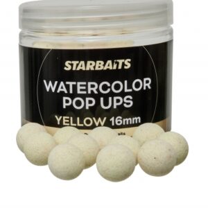 Starbaits Watercolor Pop Ups Yellow 12 mm