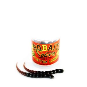 ProBaits Cobra Mini - 6,5 cm 12 stk Gummidyr Brown/Black