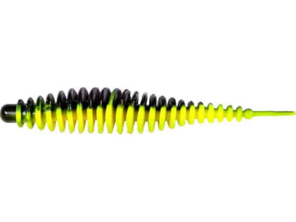 Quantum Magic Trout T-Worm I-Tail Garlic-Neon yellow/black
