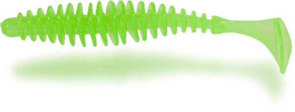Quantum Magic Trout T-Worm Paddler 1,5g 5,5cm 6stk Cheese Neon Green