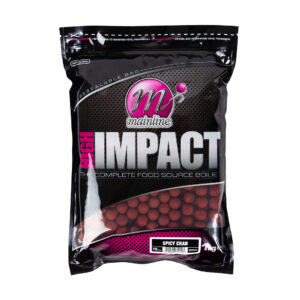 Mainline High Impact Boilies 15mm 1kg Spicy Crab