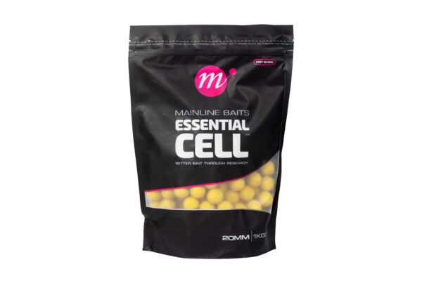 Mainline Dedicated Shelf Life Boilies Essential Cell 1kg 15 mm