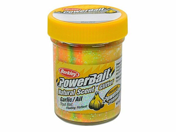 PowerBait natural scent Garlic-Rainbow