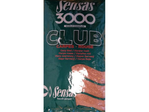 Sensas 3000 Club foderblanding-Karpe Rød (Carp Red)