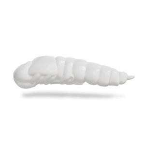 BaitLab Lively Larva 40mm Hvidløg Hvid