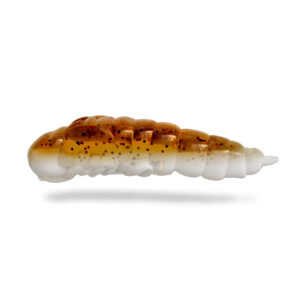 BaitLab Lively Larva 40mm Hvidløg Hvid/Kobber