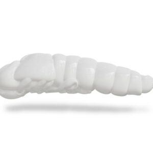 BaitLab Lively Larva 45mm-Hvidløg-Hvid