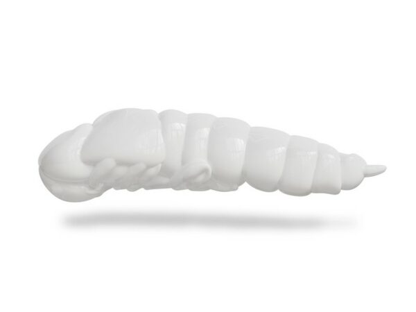 BaitLab Lively Larva 45mm-Hvidløg-Hvid