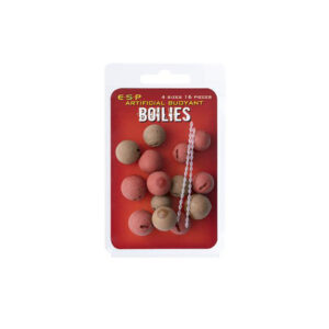 ESP Artificial Buoyant Boilies 16 stk. Red & Brown Fishmeal